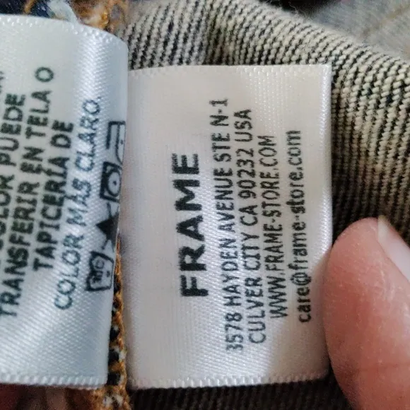 04124 Frame L'Homme Slim blue jeans 31