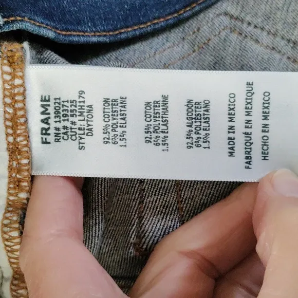 04124 Frame L'Homme Slim blue jeans 31