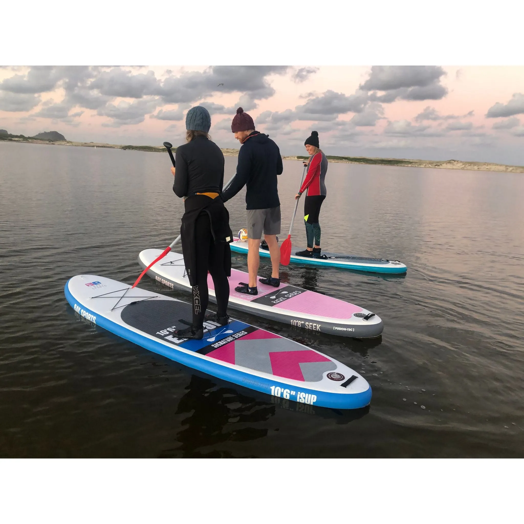 10'8" Seek (BasiX Series) - Inflatable Stand Up Paddle Board Package