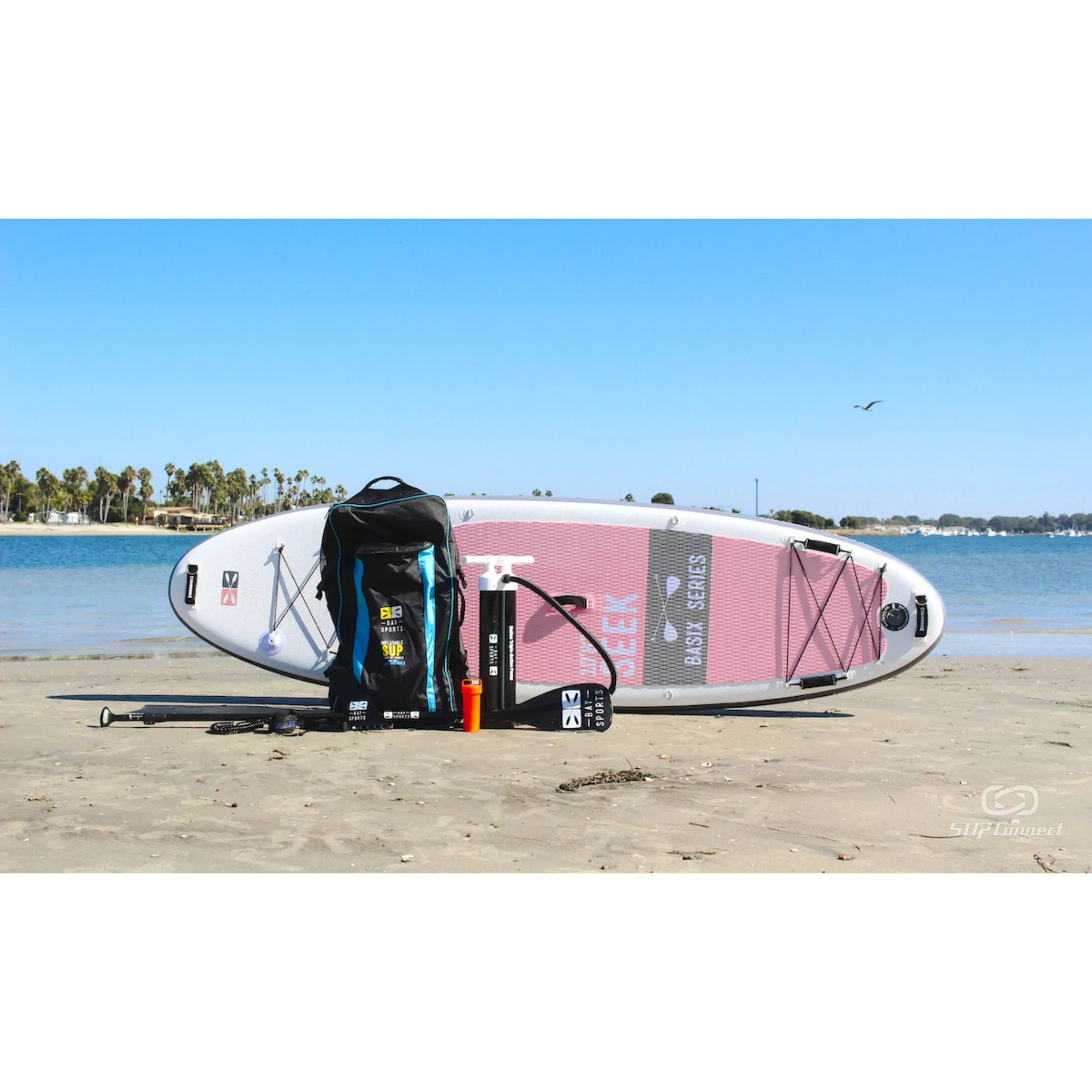 10'8" Seek (BasiX Series) - Inflatable Stand Up Paddle Board Package