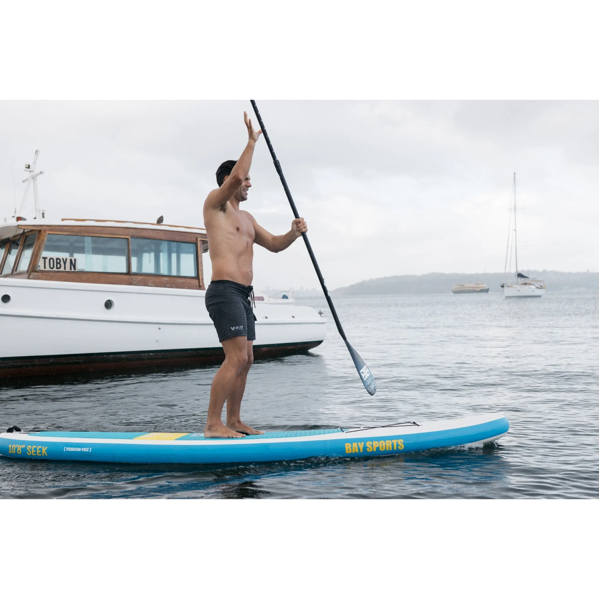 10'8" Seek (BasiX Series) - Inflatable Stand Up Paddle Board Package