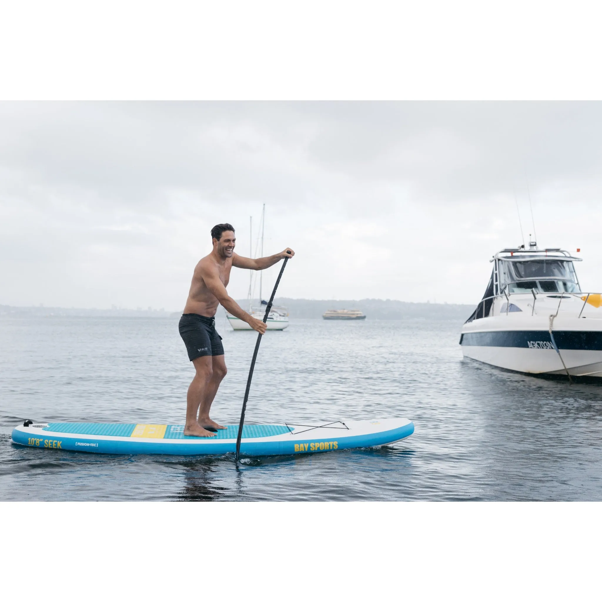 10'8" Seek (BasiX Series) - Inflatable Stand Up Paddle Board Package