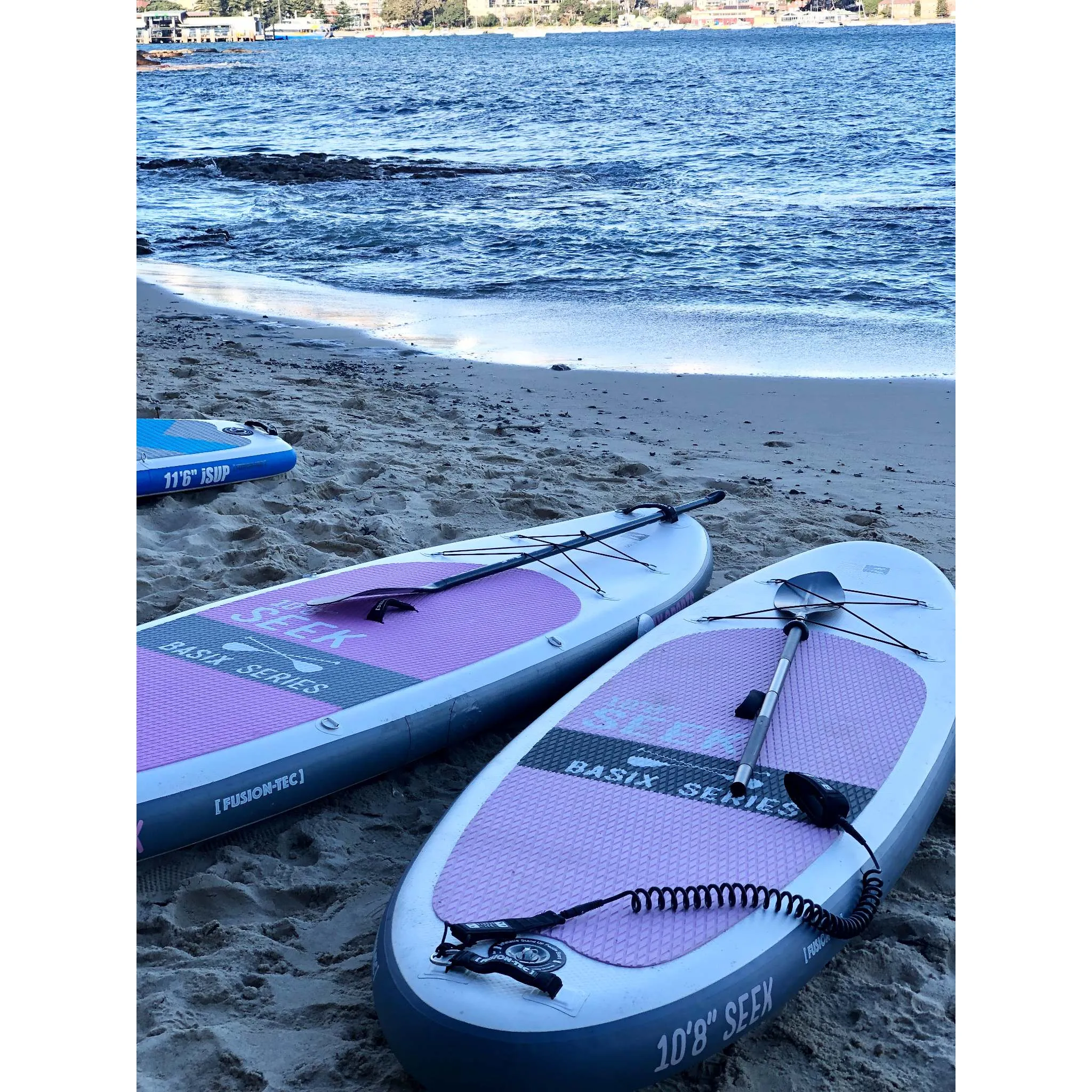 10'8" Seek (BasiX Series) - Inflatable Stand Up Paddle Board Package