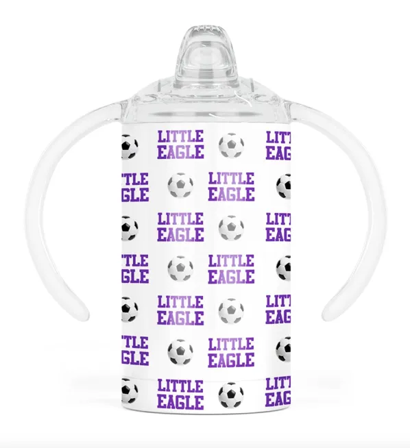 12oz. Bitty Bleacher Sippy and Slide Lid and Straw