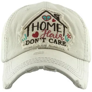 1327 - Home Hair Hat - Stone