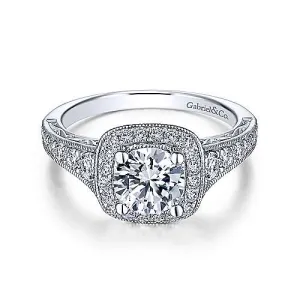 14kt Halo Style Ring