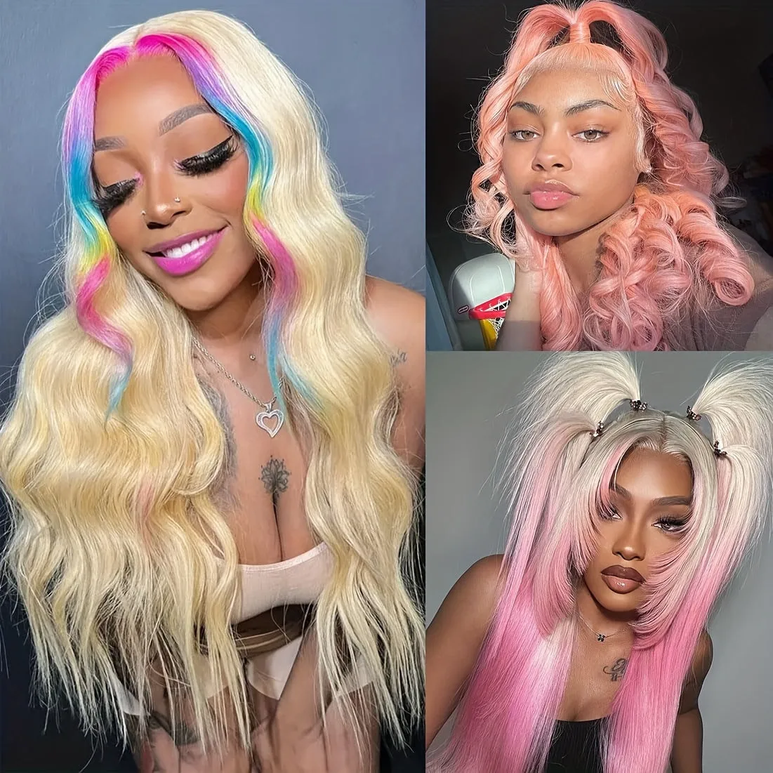 18A 30 Inch 613 Lace Front Wig Human Hair 13x5 HD Transparent Body Wave Wigs Human Hair Blonde Lace Front Wigs Human Hair Pre Plucked Glueless Wigs Human Hair Blonde Lace Frontal Human Hair Wigs 250% Density