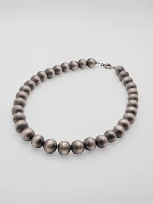 18" 8 mm Navajo Pearl Necklace