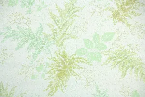 1960s Botanical Vintage Wallpaper