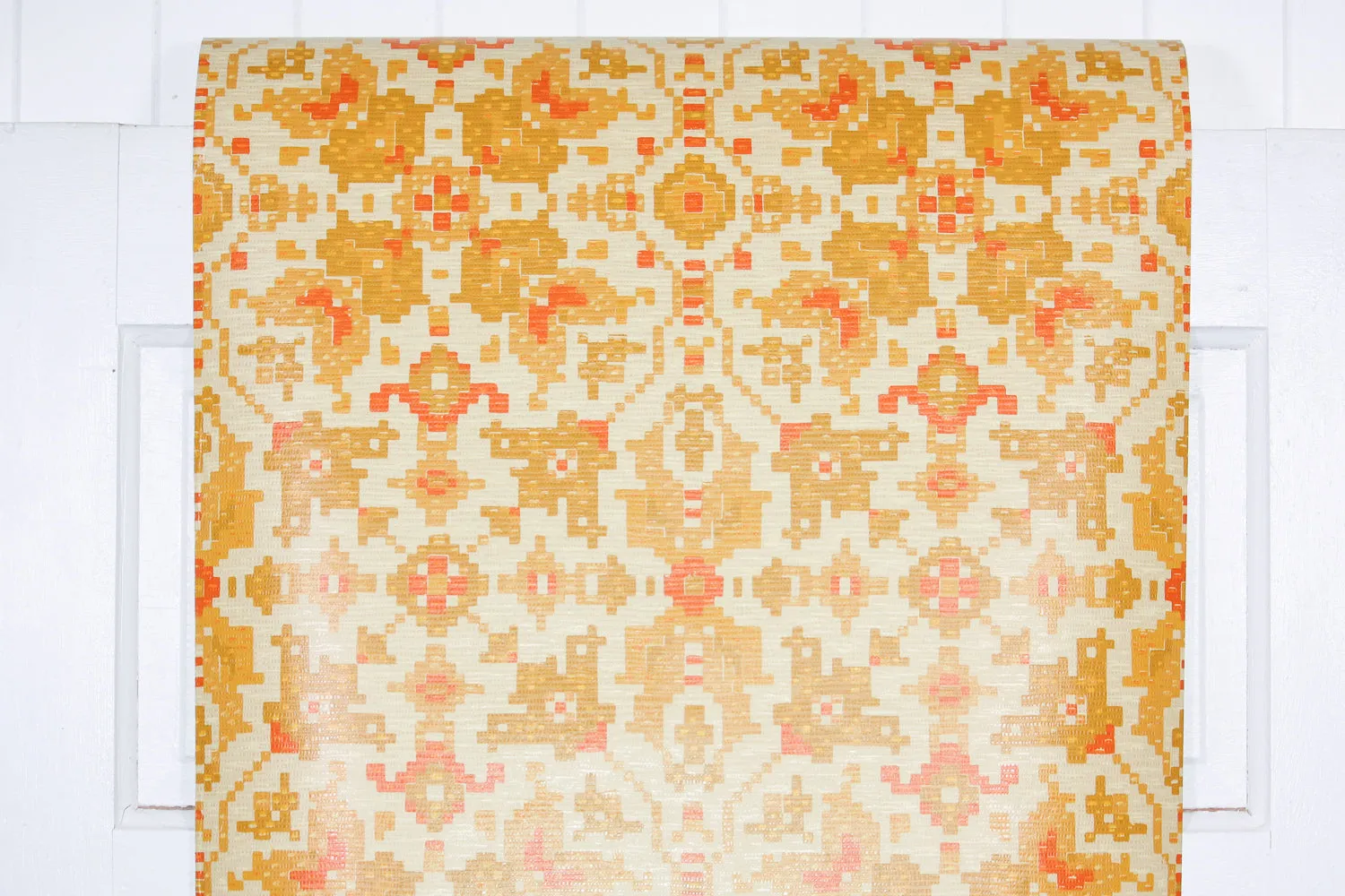 1970s Geometric Vintage Wallpaper