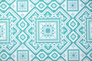 1970s Geometric Vintage Wallpaper