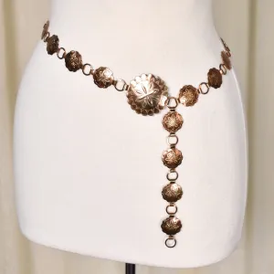 1980s Copper Concho Style Belt