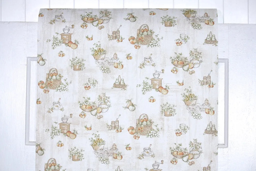 1980s Kitchen Vintage Wallpaper