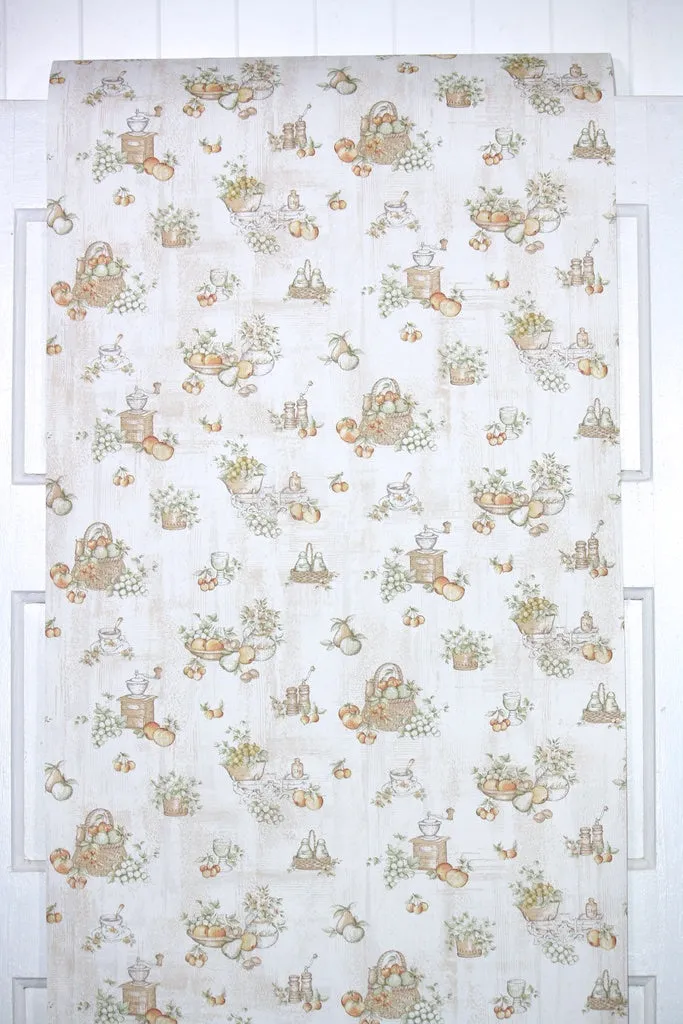 1980s Kitchen Vintage Wallpaper