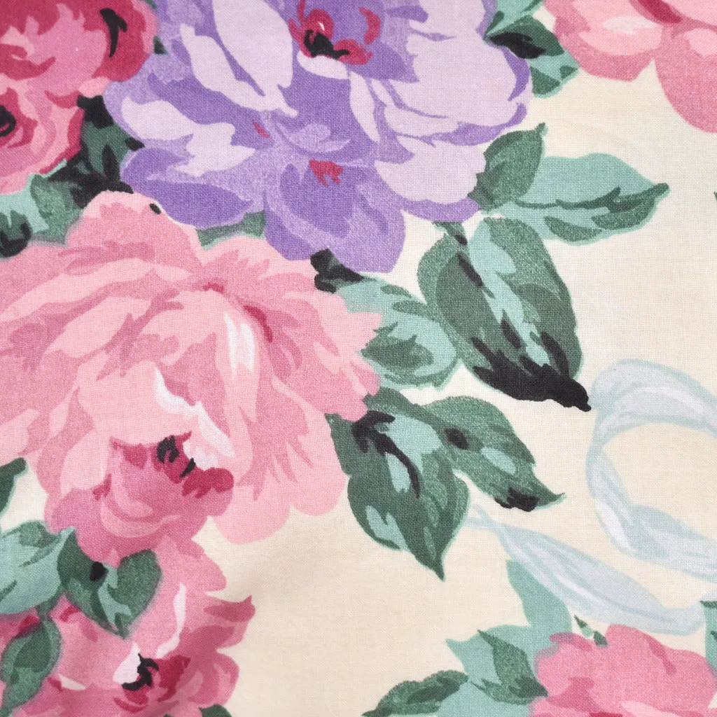 1990s Floral McClintock Dress