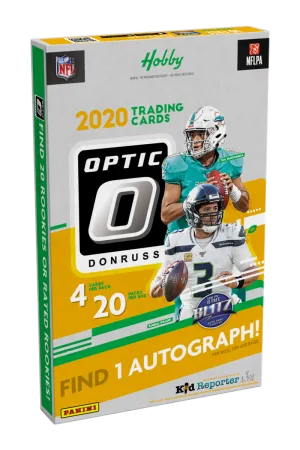 2020 NFL Panini Donruss Optic Football Hobby 1 Box Break #2