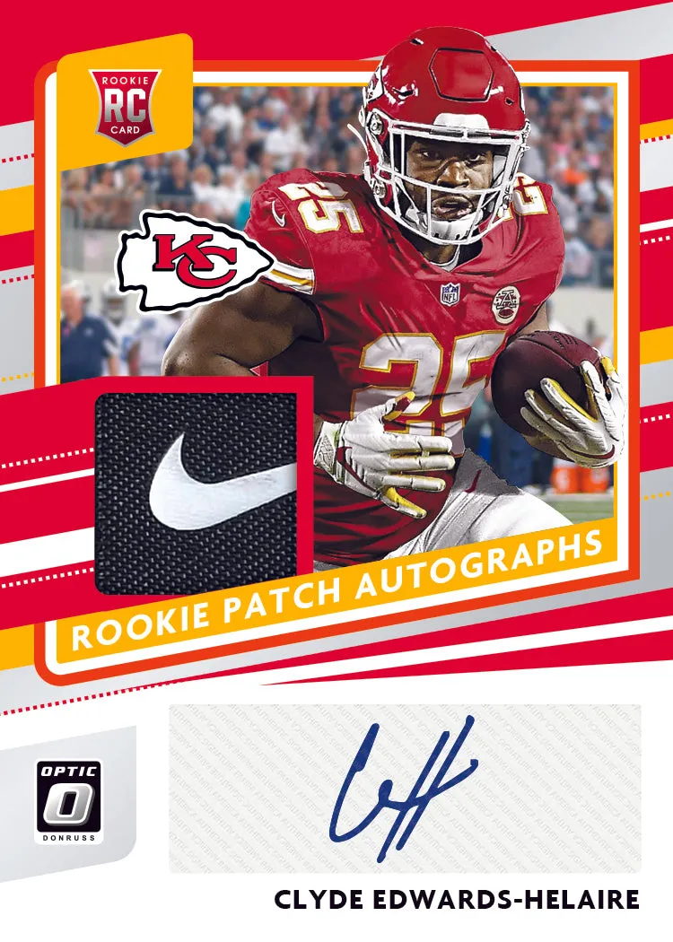 2020 NFL Panini Donruss Optic Football Hobby 1 Box Break #2
