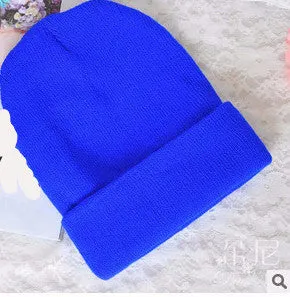 28 Colors Fashion Knitted Neon Women Beanie Girls Casual Cap Women's Warm Hats Unisex