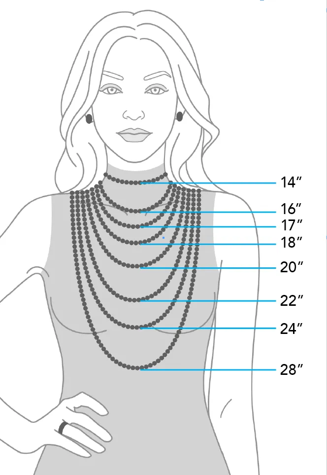 60" 11mm Navajo Pearl Necklace