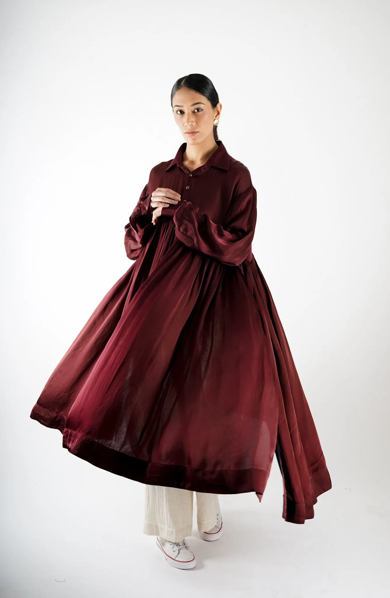 Achay | Slit Dress
