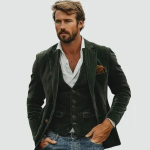 Adan - Vintage Blazer and Vest