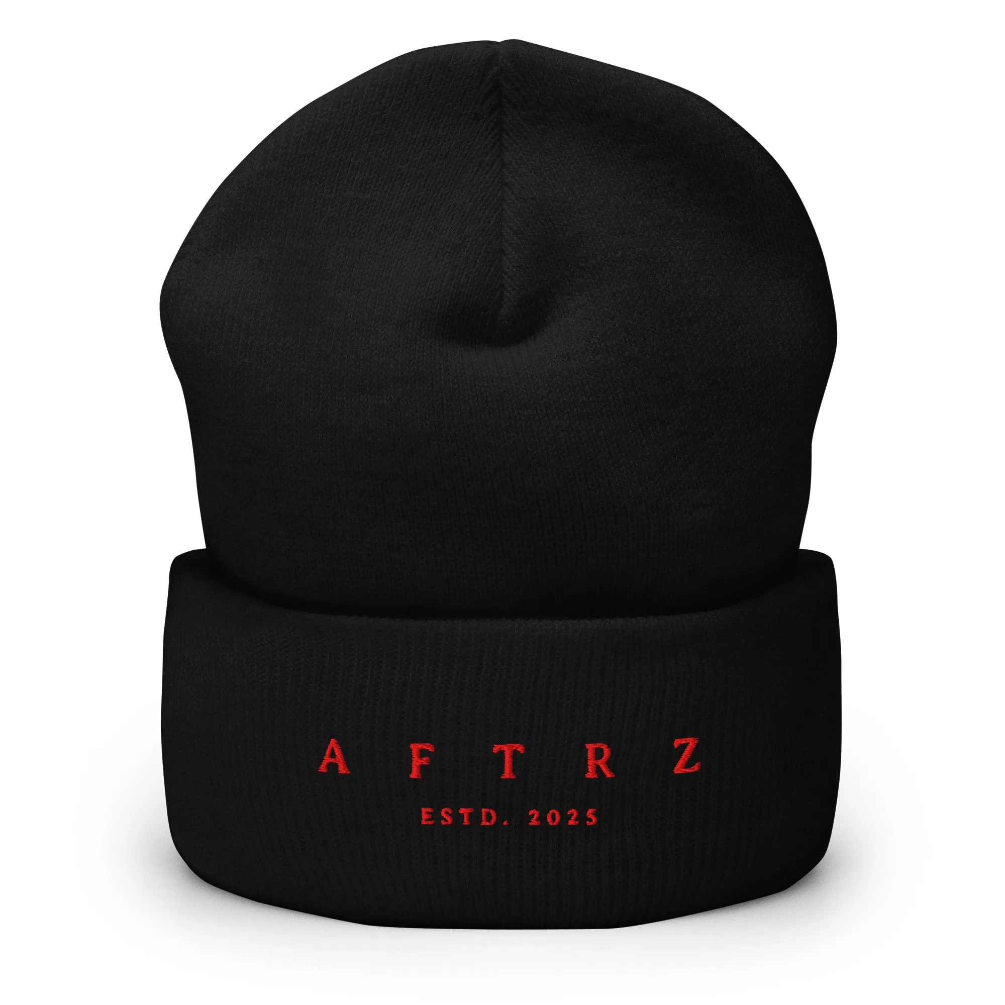 Aftrz Embroidered Cuffed Beanie