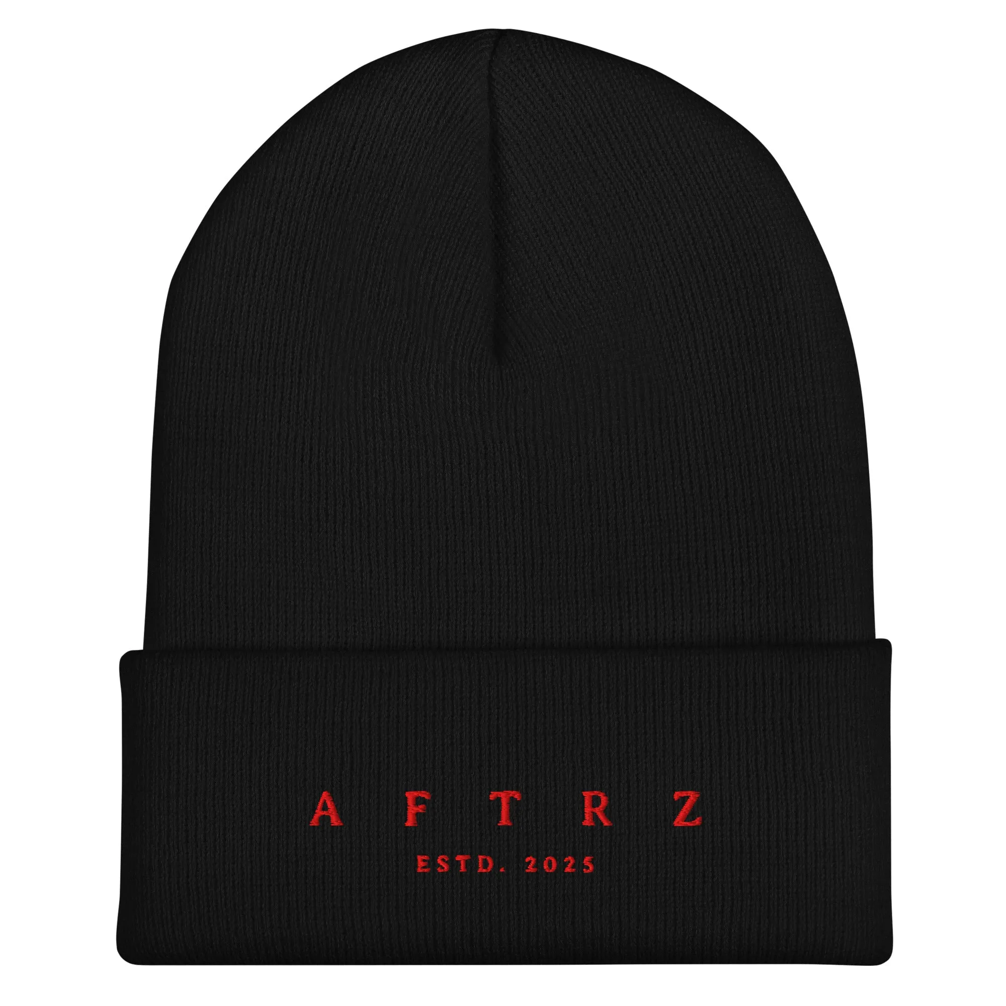 Aftrz Embroidered Cuffed Beanie