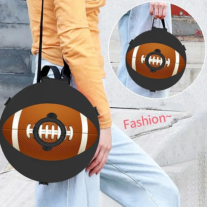 ALEVMOOM 19.7" XXL Portable Toilet for Camping 3-in-1 Travel Stool with Lid Adjustable Waterproof Foldable Collapsible 880Lbs Load Capacity for Traffic Jam/Fishing/Hunting/Hiking/Boating