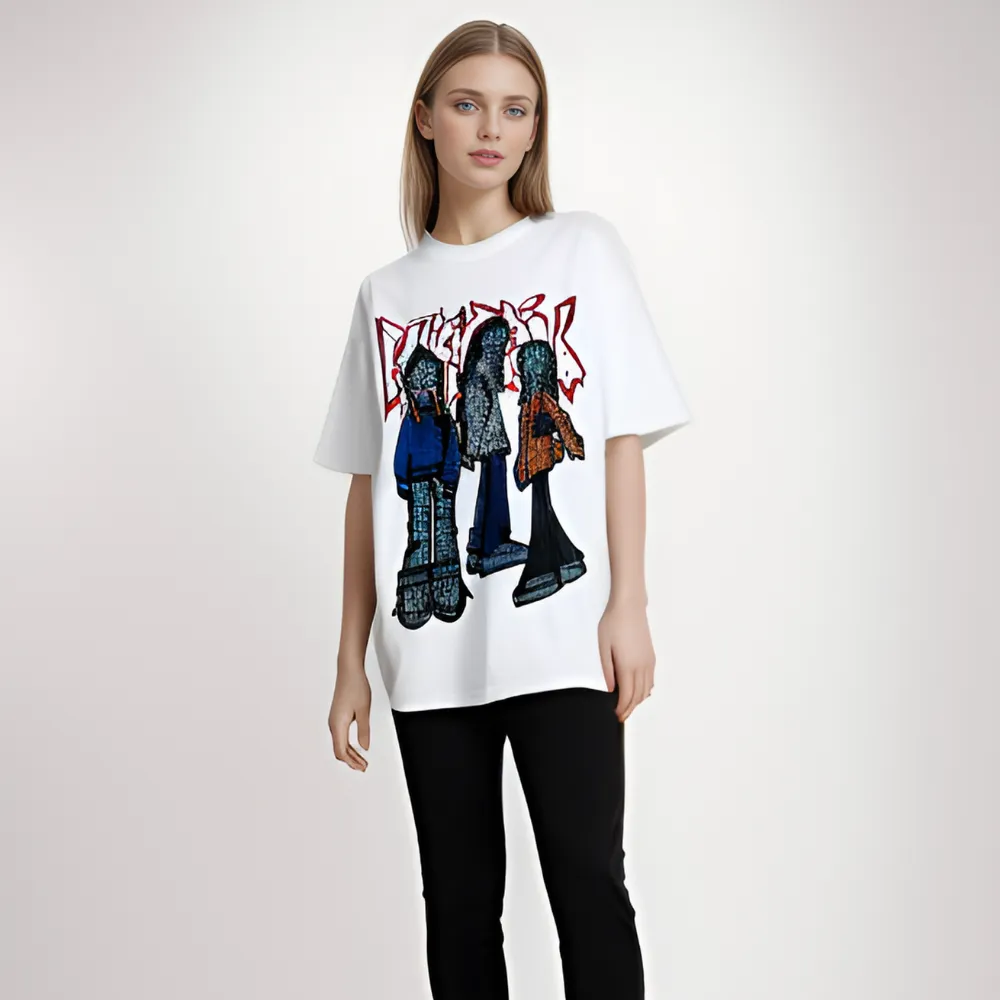 American Three Girls Mosaic T-Shirt