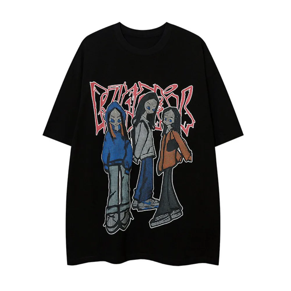 American Three Girls Mosaic T-Shirt