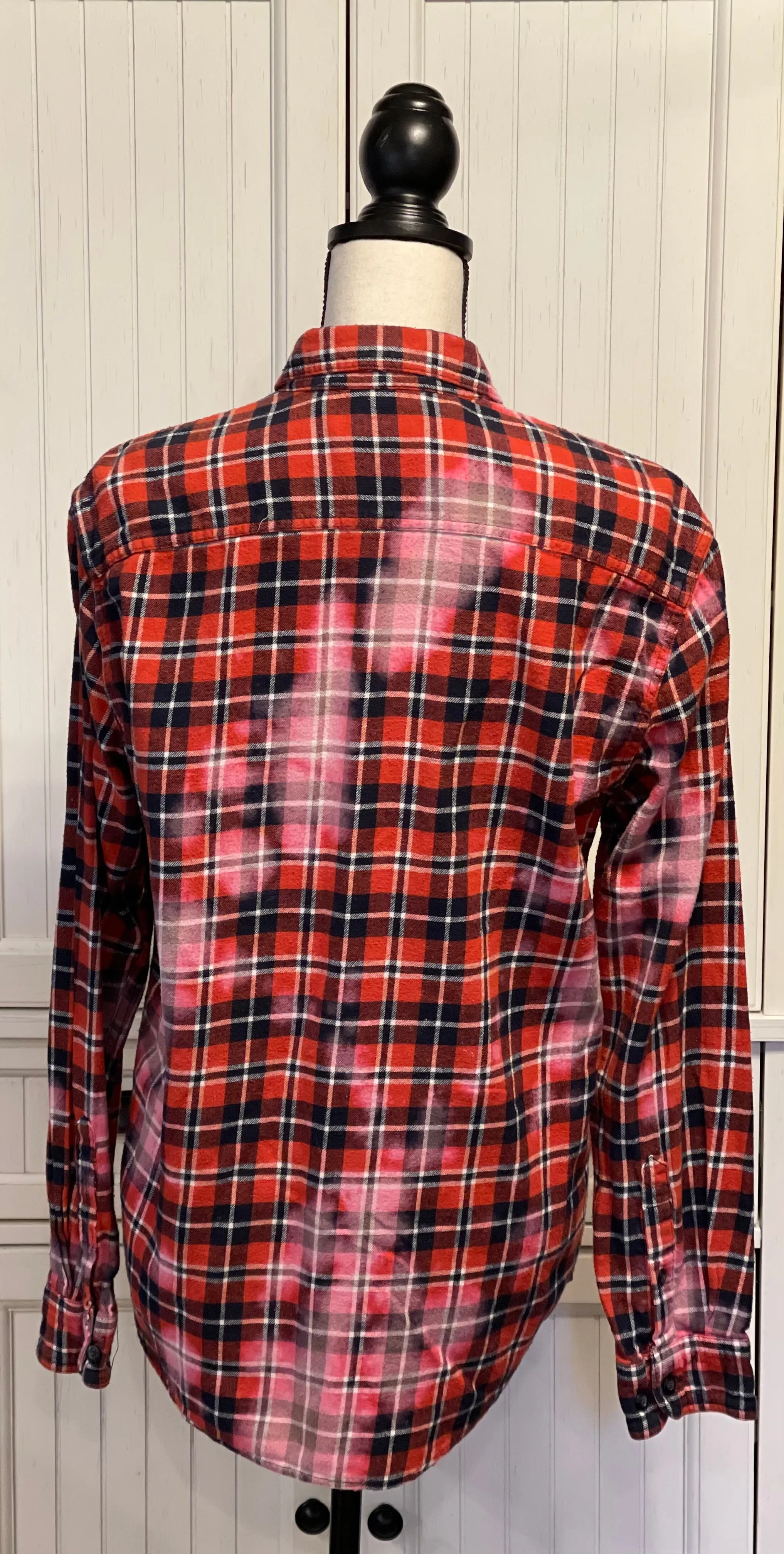 Angie Distressed Flannel ~ Unisex Size Medium