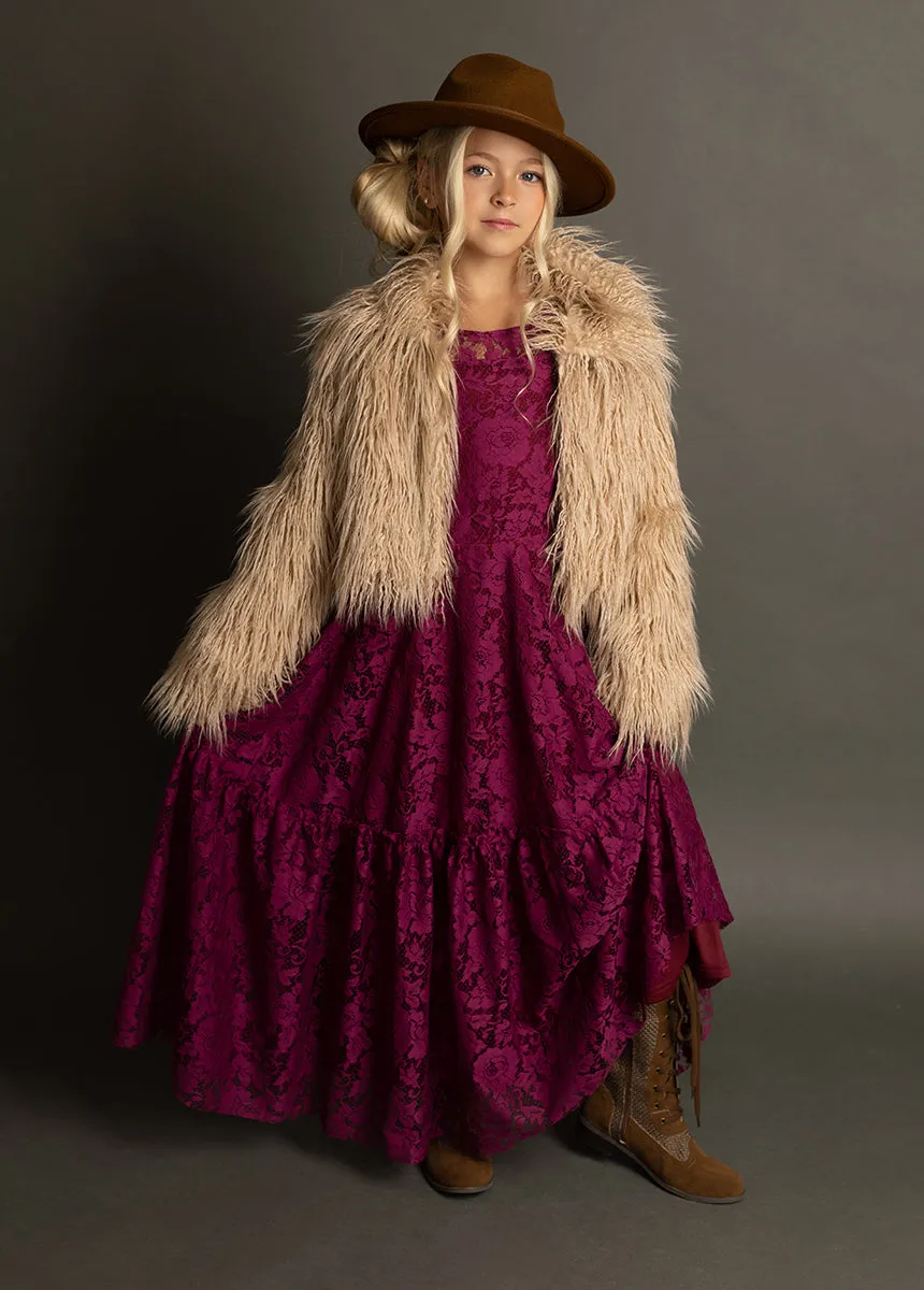 Angie Dress in Berry