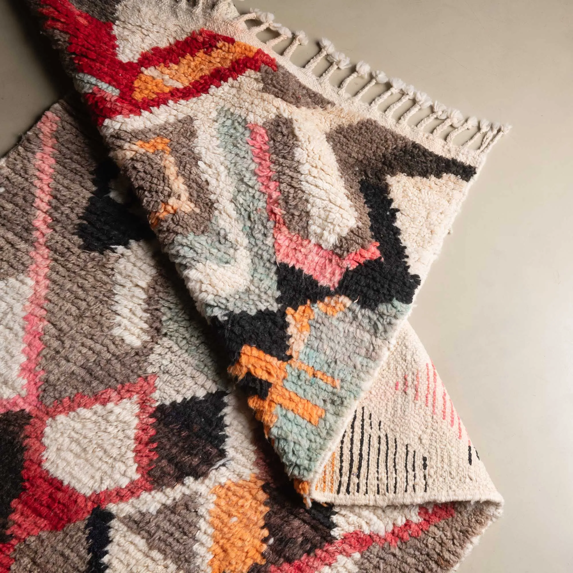 Aourir - vintage boujad rug
