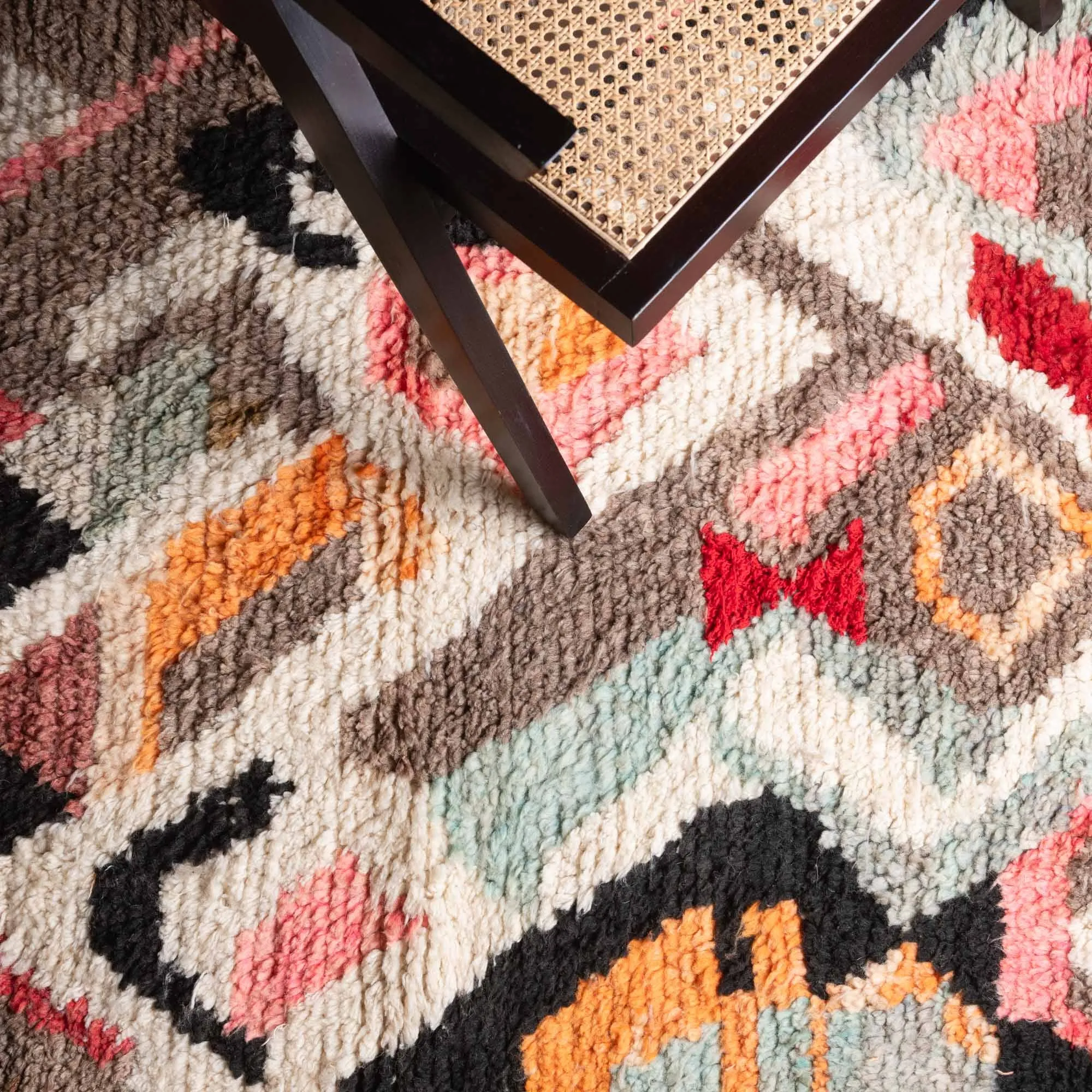 Aourir - vintage boujad rug