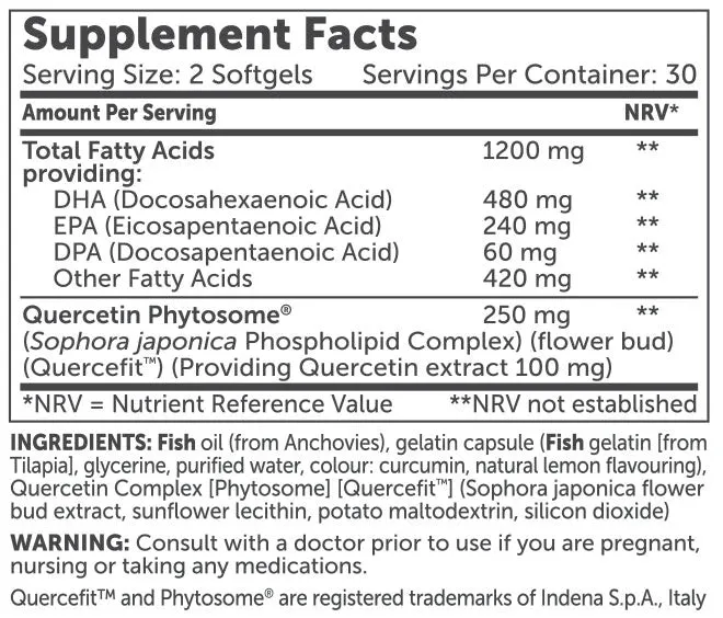 Aqua Biome Fish Oil   Sports Complex 60's