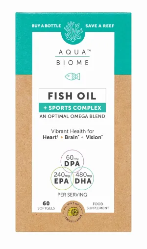 Aqua Biome Fish Oil   Sports Complex 60's