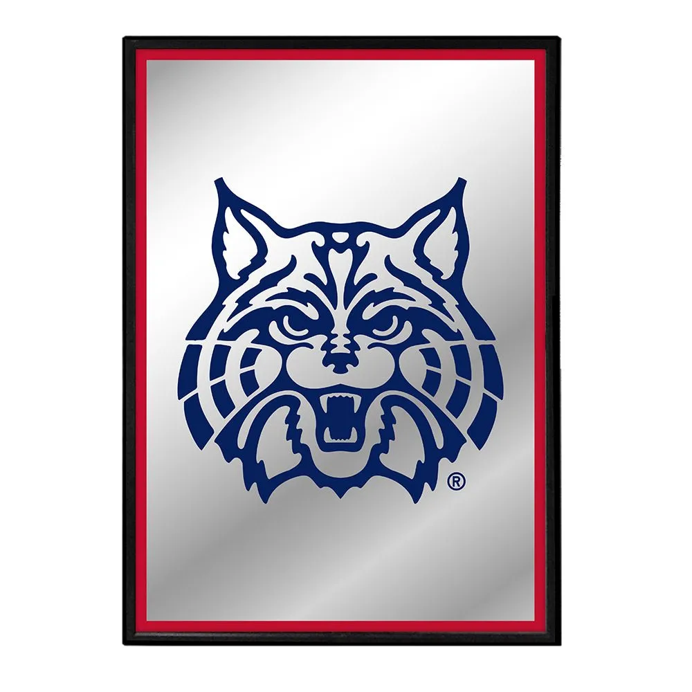 Arizona Wildcats: Mascot - Framed Mirrored Wall Sign