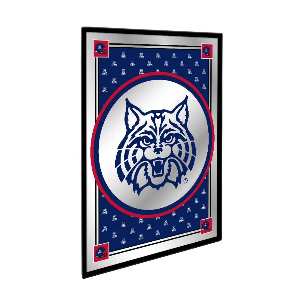 Arizona Wildcats: Team Spirit, Mascot - Framed Mirrored Wall Sign