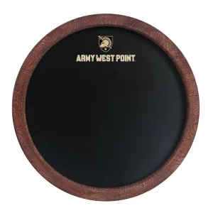 Army Black Knights: Chalkboard "Faux" Barrel Top Sign