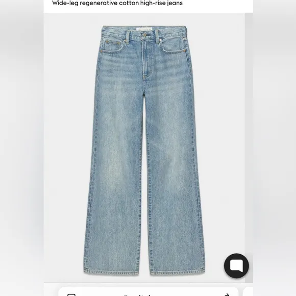 Artizia Light Blue Jeans - Farrah Hi Rise Jeans -Size 30