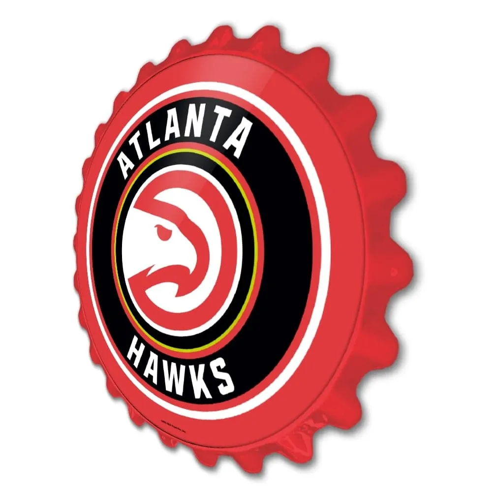 Atlanta Hawks: Bottle Cap Wall Sign