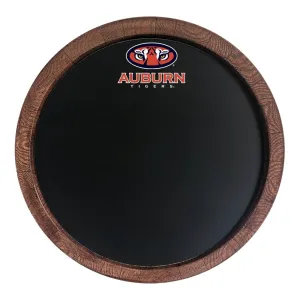 Auburn Tigers: Chalkboard "Faux" Barrel Top Sign