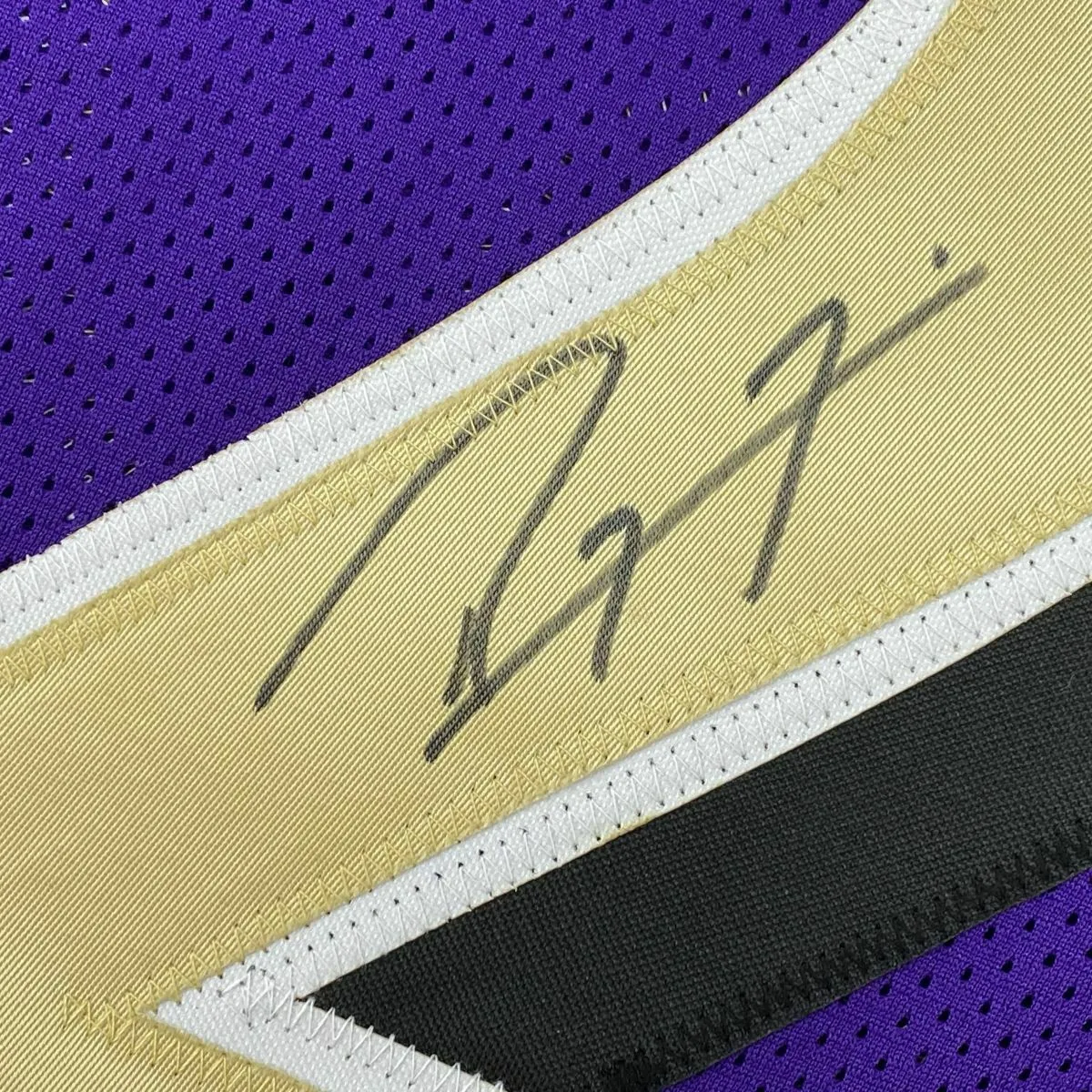 Autographed/Signed RAY LEWIS Baltimore Color Rush Football Jersey JSA COA Auto