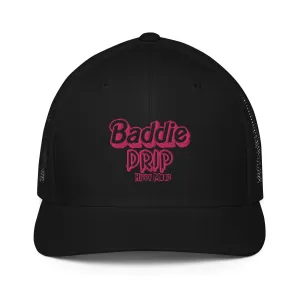 Baddie Drip Closed-back Trucker Cap