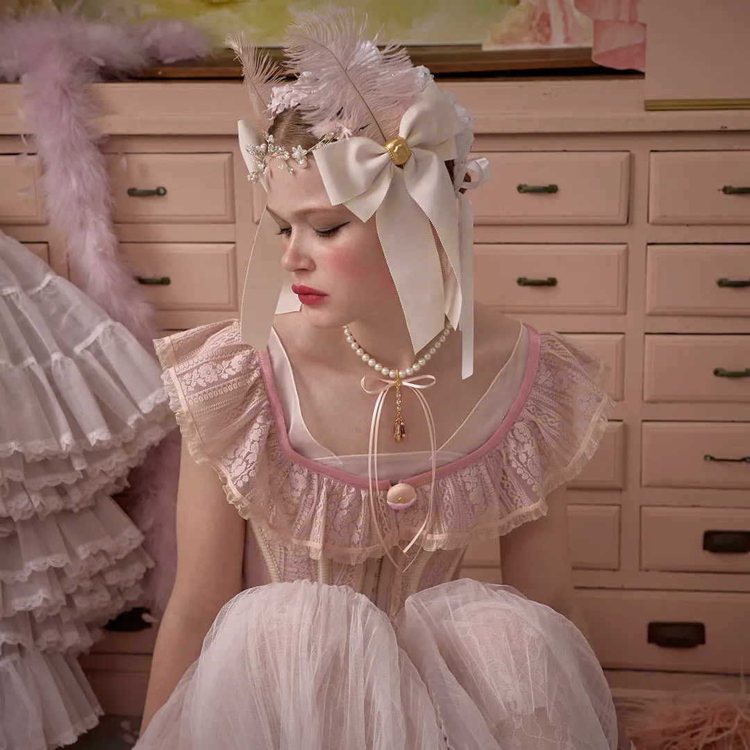 Ballerina Pointe Shoes Pierced Earrings (Pair)【Japan Jewelry】