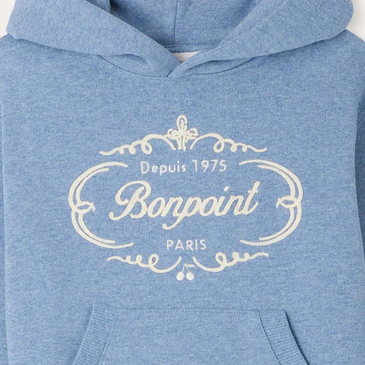 Barack ocean blue cotton sweatshirt