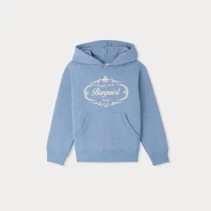 Barack ocean blue cotton sweatshirt
