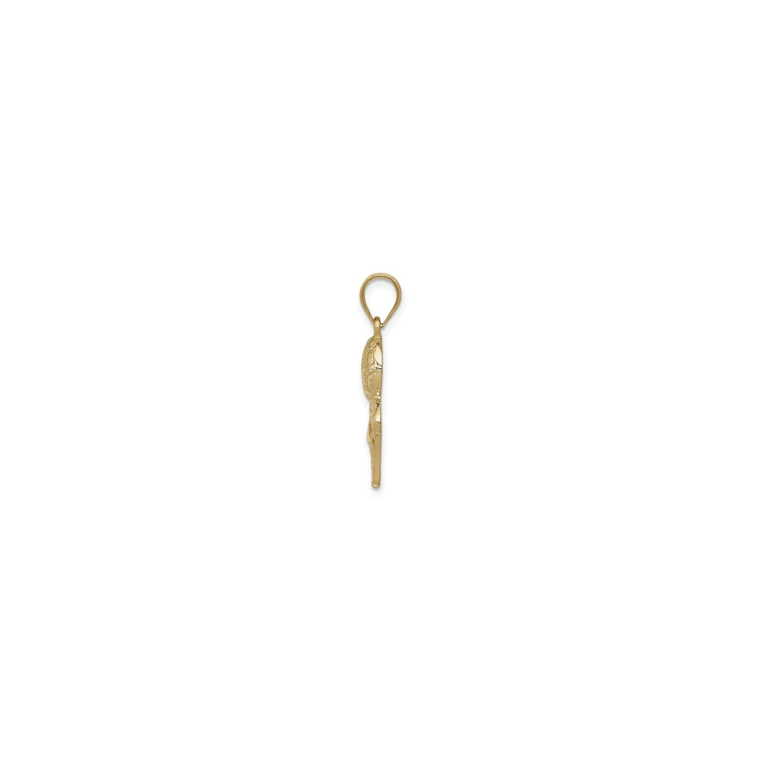 Basketball and Net Pendant (14K)
