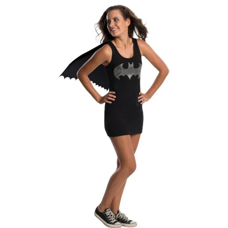 Batgirl Tank Dress Teen Size M