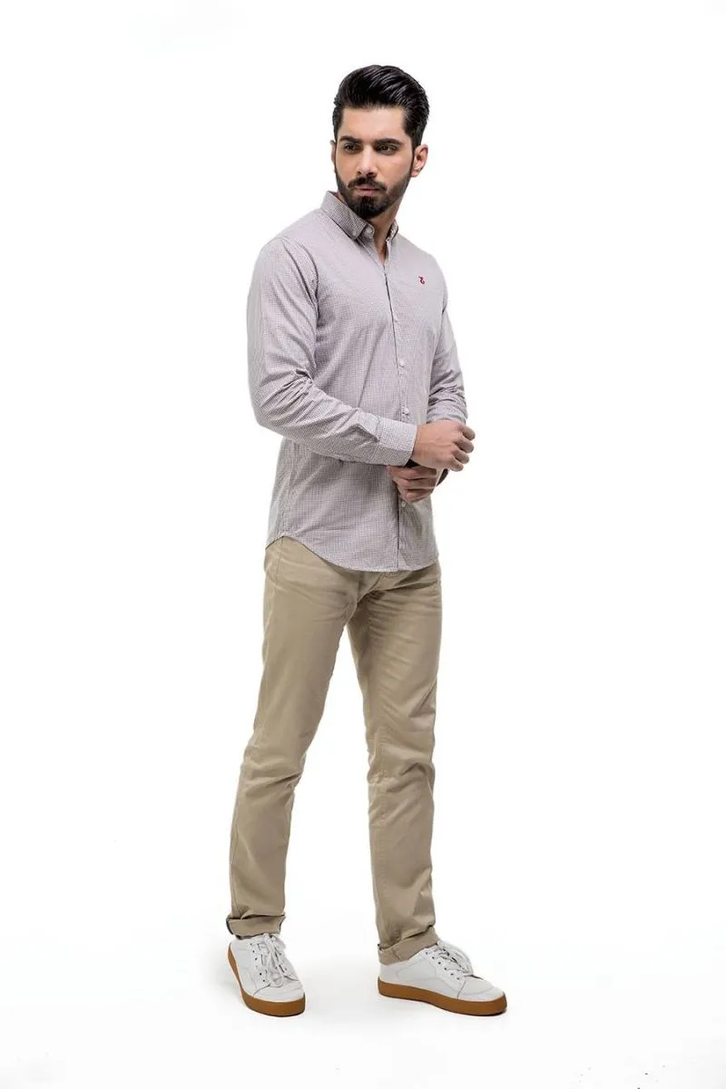 BGE Strp Casual Shirt FS Regular Fit